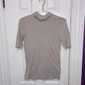 Universal Standard‎ Beige Short Sleeve Tee